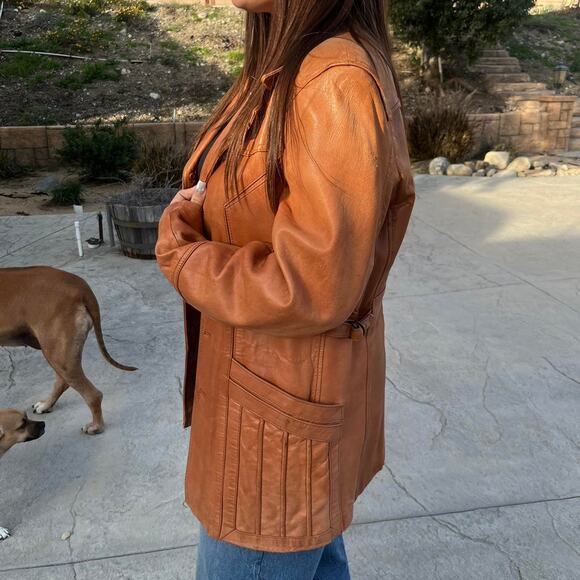 Wilsons leather 70s style leather size 40 - Picture 5 of 8